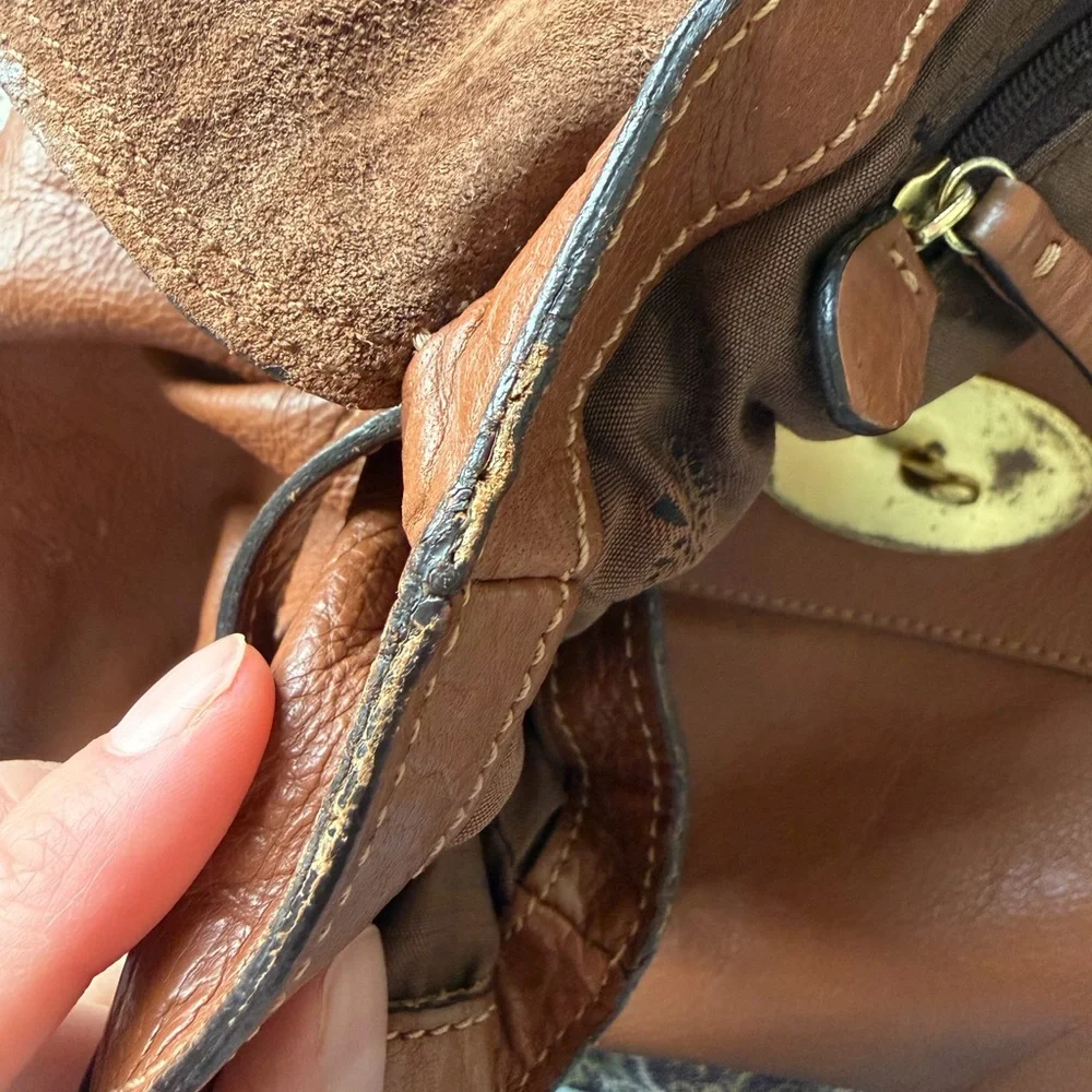 Mulberry Alexa Brown with Gold Hardware - Picture 13 of 15